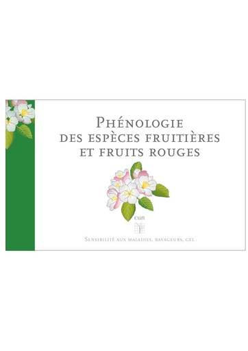 Livre "Phénologie des espèces fruitières et fruits rouges" - CTIFL